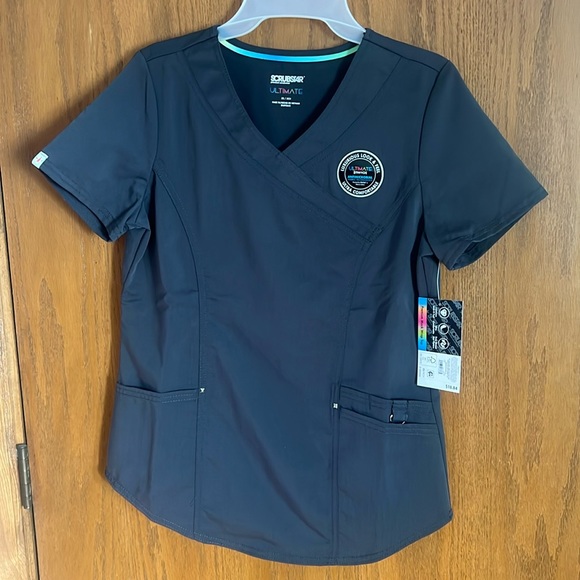 Brand new scrub star, uniform scrub size extra, small, dark, gray, and color - Picture 1 of 5